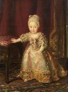 Anton Raphael Mengs Infantin Maria Theresa von Neapel oil painting
